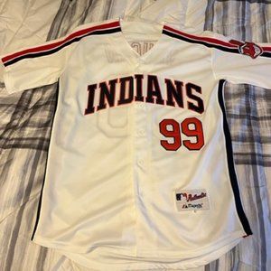 Cleveland Indians Rick Vaughn Major League Movie Jersey #99